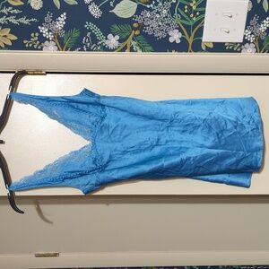 Victoria's Secret Blue Lace Mini Dress